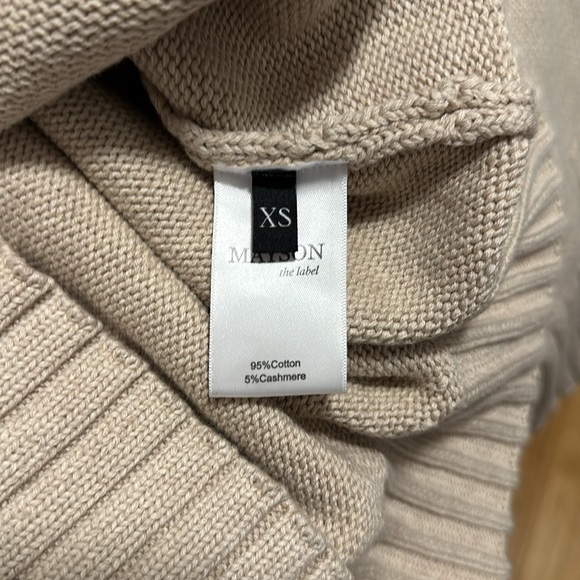 MAYSON the Label Cotton Cashmere Crew Neck XS - Picture 9 of 10